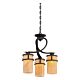 Kyle 3 Light Chandelier Imperial Bronze - QZ/KYLE3