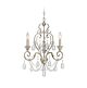 Lakeside 3 Light Chandelier Vintage Gold - QZ/LAKESIDE3
