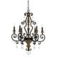 Marquette 6 Light Chandelier Heirloom - QZ/MARQUETTE6/A