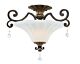 Marquette 2 Light Semi Flush Heirloom - QZ/MARQUETTE/SF