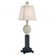 Palmetta Table Lamp Silver / Black - QZ/PALMETTA/TL
