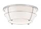 Chance 2 Light Flush Mount Polished Chrome - QZ/CHANCE/F PC