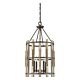 Wood Hollow 4 Light Chandelier Rustic Black - QZ/WOODHOLLOW/4P