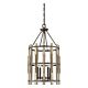 Wood Hollow 4 Light Chandelier Rustic Black - QZ/WOODHOLLOW/4P