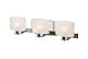 Seaview 10.5W LED Triple Bathroom Wall Light Polished Chrome / Warm White - QZ/SEAVIEW3 BATH