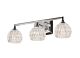 Serena 10.5W LED Triple Bathroom Wall Light Polished Chrome / Warm White - QZ/SERENA3 BATH