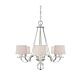 Sutton Place 6 Light Chandelier Imperial Silver - QZ/SUTTON PL6