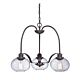 Trilogy 3 Light Chandelier Olde Bronze - QZ/TRILOGY3