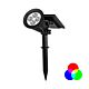 Garden Spot Light with Attached Solar Panel - SLDGS0053-RGB