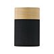 Akira 1 Light Batten Fix Black / Oak - AKIRA BF-BKOAK