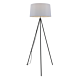 Anna Floor Lamp White / Dark Grey - ANNA FL-WHDGY