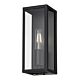 Arzano 1 Light Wall Light Small Black - ARZANO WB25-BK