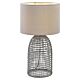 Bayz 1 Light Table Lamp Small Grey - BAYZ TL32-GY