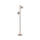 Carson 1 Light Floor Lamp Nickel - CARSON FL-NK