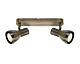 Curtis Twin 240V GU10 Spotlight Antique Brass - CURTIS SP2-AB