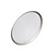 Domino 24 Watt LED Oyster Light Silver / Cool White - Domino OY380-S85