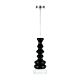 Dorita 1 Light Pendant Black - DORITA PE-BK