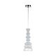 Dorita 1 Light Pendant White - DORITA PE-WH