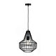Elmas 1 Light Pendant Small Black - ELMAS PE32-BKCL