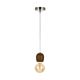 Enya 1 Light Pendant Suspension Walnut - ENYA CS-WAL