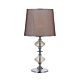 Evelyn 1 Light Table Lamp Chrome - EVELYN TL-CH/TBC