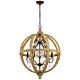Florin 5 Light Chandelier - FLORIN PE5-WI