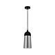 Foil 1 Light Pendant Black / Aluminium - FOIL PE14-BKAL