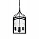 Ibiza 4 Light Pendant Oil Bronze / Clear Glass - IBIZA PE4-OBCL