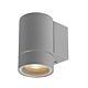 Kman 240V GU10 Wall Pillar Light Silver - KMAN EX1-SL