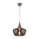 Landy 1 Light Pendant Nickel / Smoke - LANDY PE30-NKSM