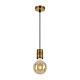 Lang 1 Light Pendant Suspension Antique Brass - LANG CS-ABBK