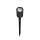 Luc 5W 8V~26V LED Spike Light Black / Warm White - LUC SP5-BK83-826