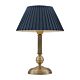 Marie Table Lamp Antique Brass / Blue - Marie TL-BLAB