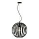 Midori 1 Light Pendant Medium Black - Midori PE40-BK