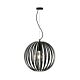 Midori 1 Light Pendant Large Black - Midori PE50-BK