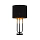 Negas Table Lamp Black / Antique Gold - NEGAS TL-BKAG
