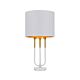 Negas Table Lamp White / Antique Gold - NEGAS TL-WHAG