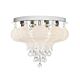 Odessa 40cm 5 Light Semi-Flush Mount Chrome - ODESSA CTC40-WH