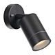 Peak 240V GU10 Wall Pillar Spot Light Black - PEAK WB-BK