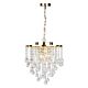 Penza 4 Light Chandelier Small Gold - Penza PE31-GD