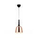 Polk 1 Light Pendant Small Black / Copper - POLK PE20-BKCP