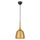 Polk 1 Light Pendant Small Brushed Gold - POLK PE20-GDB