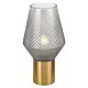 Rene Table Lamp Antique Gold / Smoke - RENE TL20-SMAG