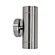 Riva 8 Watt Up & Down LED Wall Pillar Light Stainless Steel / Cool White - RIVA EX2LED-SS