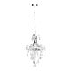 Sienna 4 Light Chandelier Small Chrome - SIENNA PE31-CH