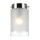 Tommy 1 Light Batten Fix Nickel / Clear / Frosted - TOMMY BF-FR