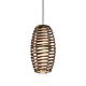 Tribe 1 Light Pendant Small Brown - Tribe PE23-BN