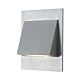 Brea 3 Watt Square LED Step Light Aluminium / Cool White - BREA 3-AL85