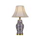 Yang 1 Light Table Lamp Gold / Blue / White - YANG TL-BLWH