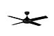 CEILING FAN NO LIGHT BLK (MP1248/BLK)